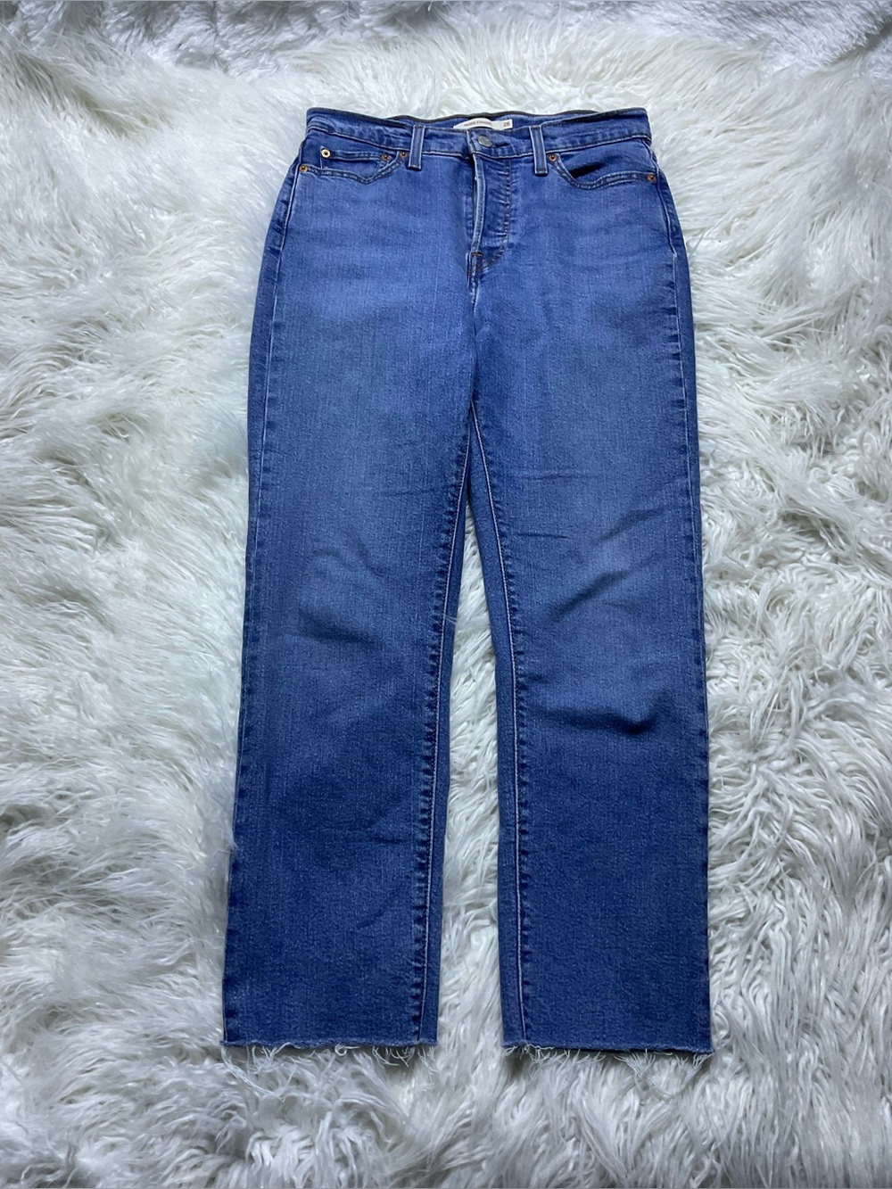Levi's Women's Medium Wash Summer Love Wedgie Straight Jeans